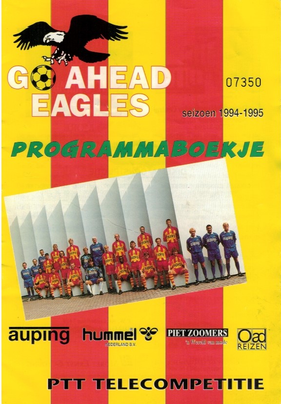 AZ Programma 3-jun-1995 GA Eagles uit nacompetitie